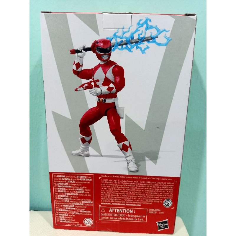 lightning collection power rangers mmpr red ranger | Shopee Malaysia