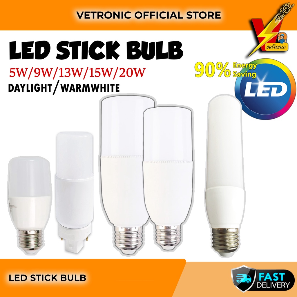 LED Light Bulb E27 B22 5W / 9W / 13W / 15W / 20W Cool Daylight 6500K ...