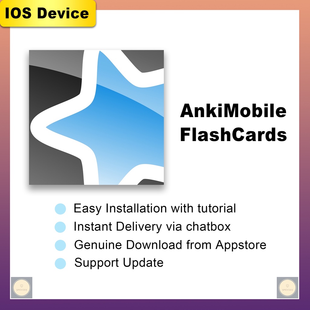 [IOS] Anki mobile flashcards for iphone and ipad Shopee Malaysia