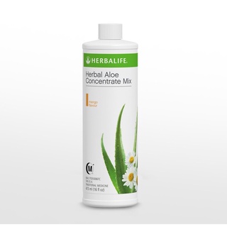 Herbalife 100% Aloe Concentrate Mix - 473ml (Original / Mango