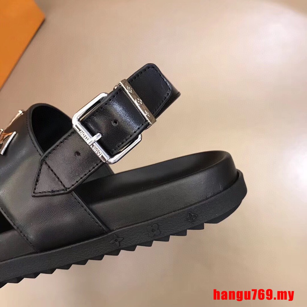 kasut lelaki ◣100% Original ◢ New Louis Vuitton Lv Men slipper men sandal  lelaki