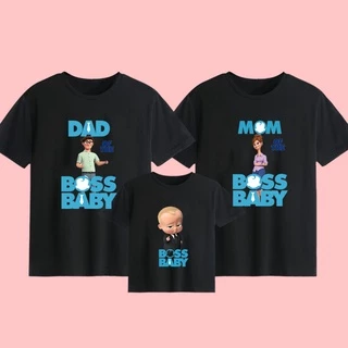  TWO SHIRTS - The Boss - Used to be the Boss - Father Son  matching shirts - Funny Dad Baby Son tshirt Birthday Gift Father's Day New  Baby Boy Man Kid