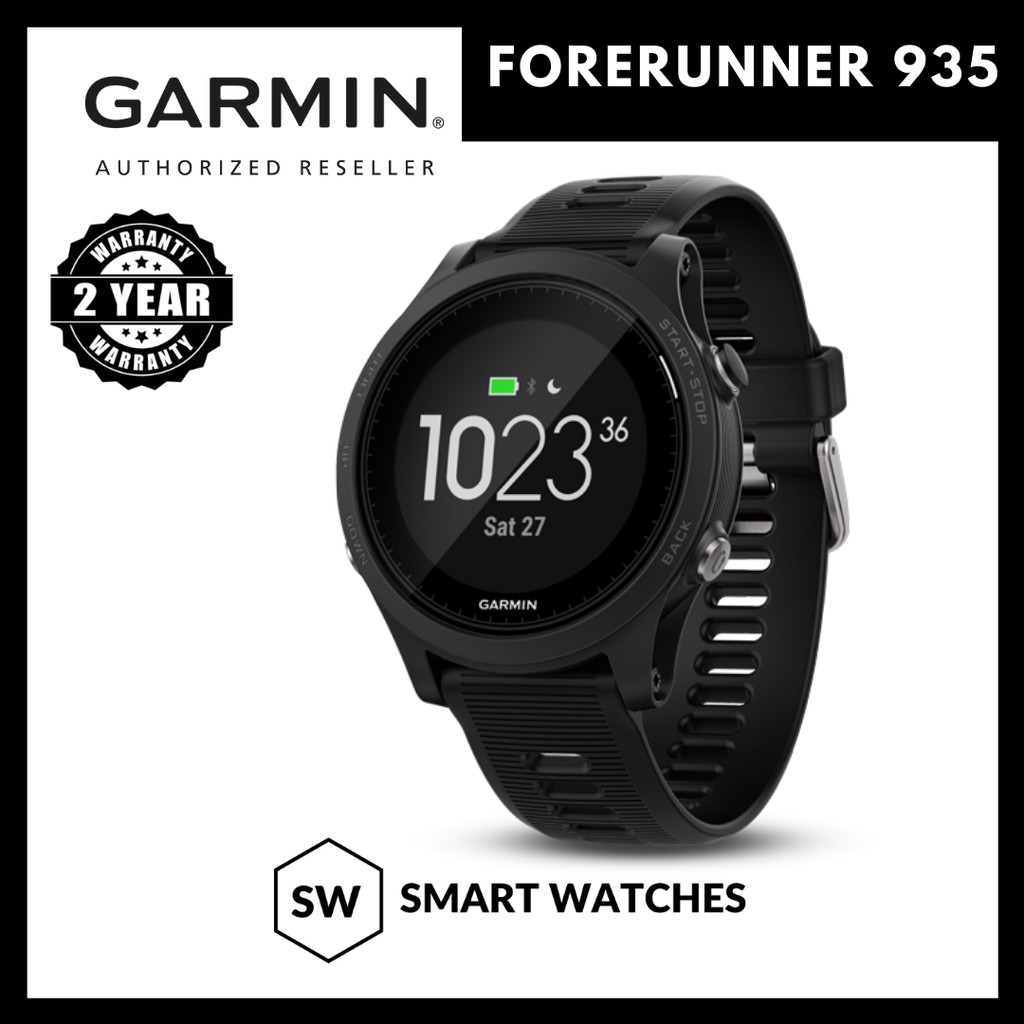 GARMIN Forerunner 935 Premium GPS Running Triathlon Watch with Wrist based Heart Rate