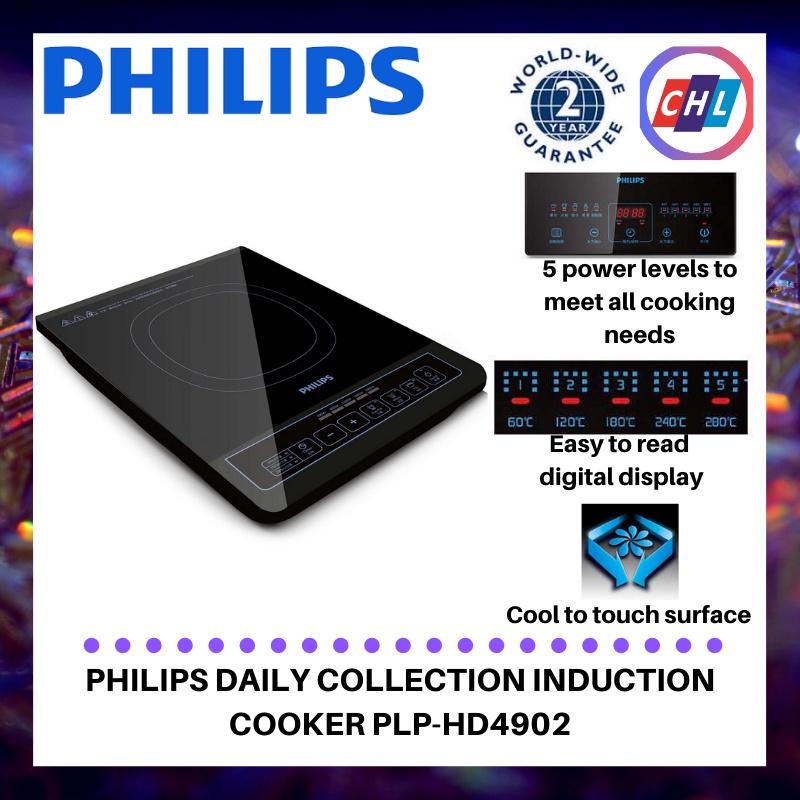 Philips Daily Collection Induction Cooker PLPHD4902 Shopee Malaysia