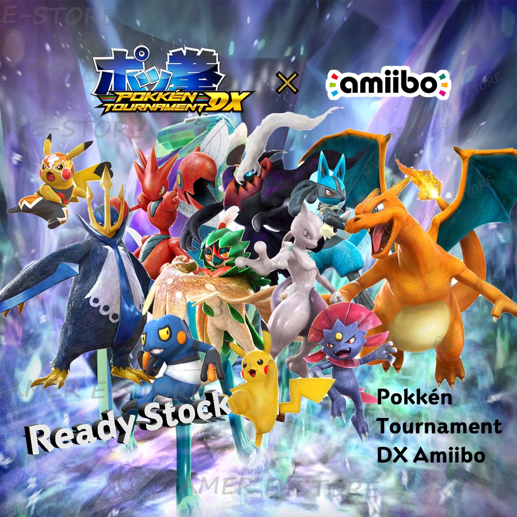 Pokken Tournament Custom Amiibos Pokken Tournament Lucario Figure Shop