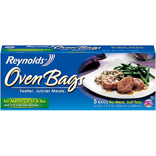 Reynolds Kitchens Oven Bags, Large, 5 Count , Pack of 4