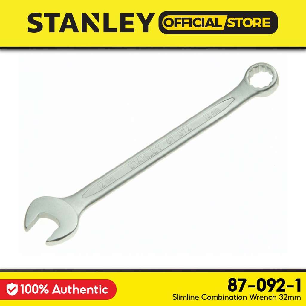 Stanley 87-092-1 Slimline Combination Wrench 32mm ( 87092 ) | Shopee ...