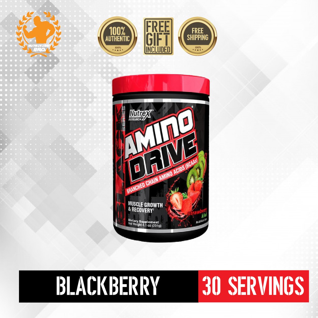 NUTREX AMINO DRIVE 30 SERVING, 5 Grams Amino Acid, Promote Muscle