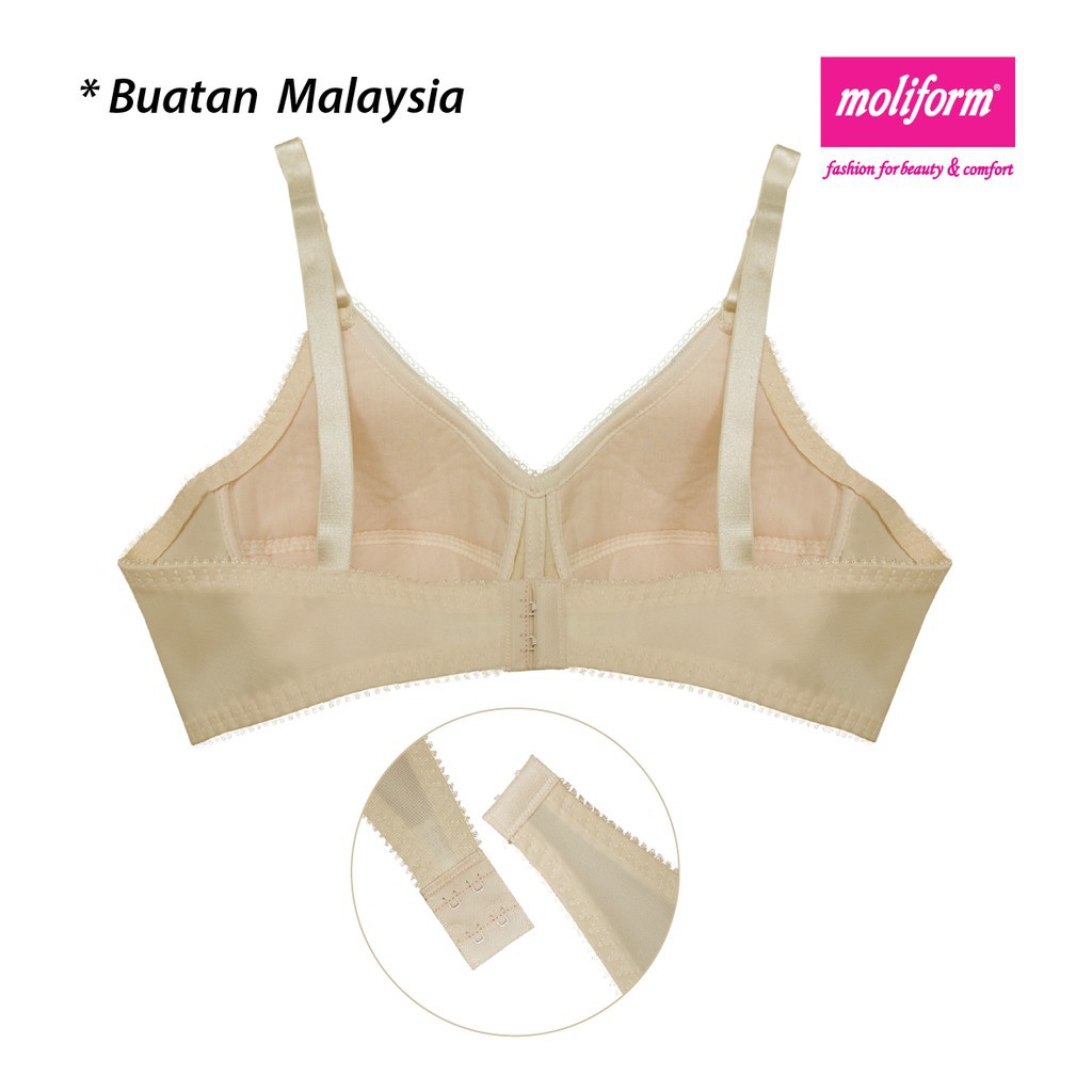 MOLIFORM Full Cup Non-Wired Soft Pad Bra-124