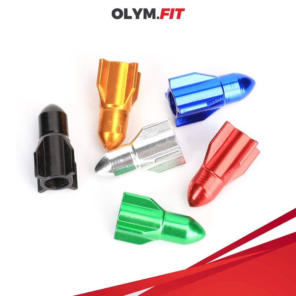 Rocket Bicycle Valve Cap Bike Valve Cap Bicycle Tire Cap American