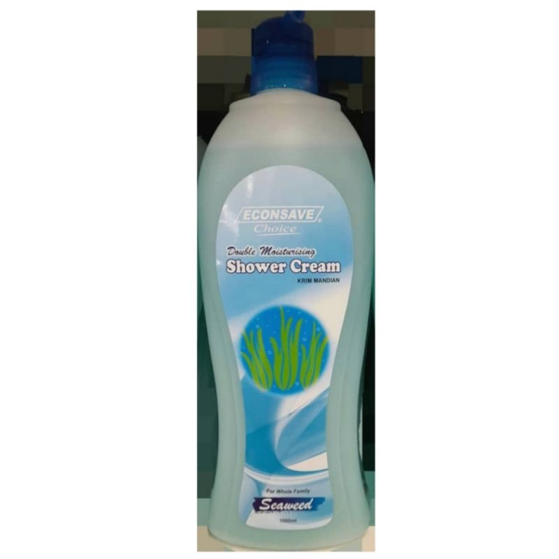 Econsave Choices Double Moisturising Shower Cream 1000mlSeaweed