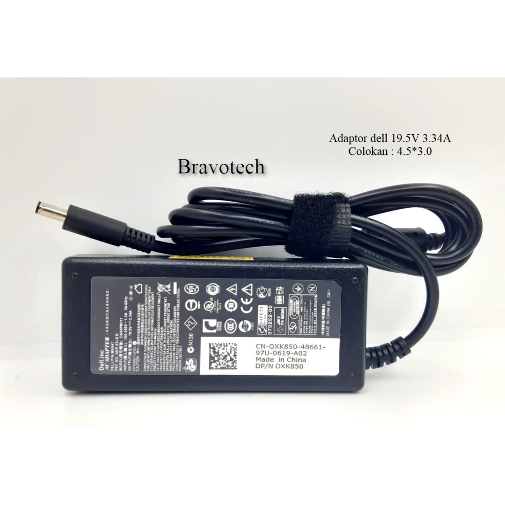 Chargeur Secteur 19.5V 45W Pour Dell Latitude E5450, 3490, 3590, 3390 2-en-1 - Neuf, Câble 2m