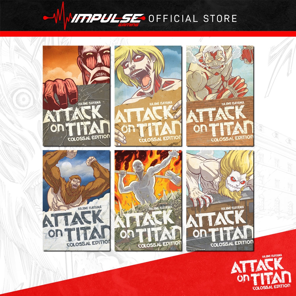 Attack on Titan: Colossal Edition 1 by Isayama, Hajime