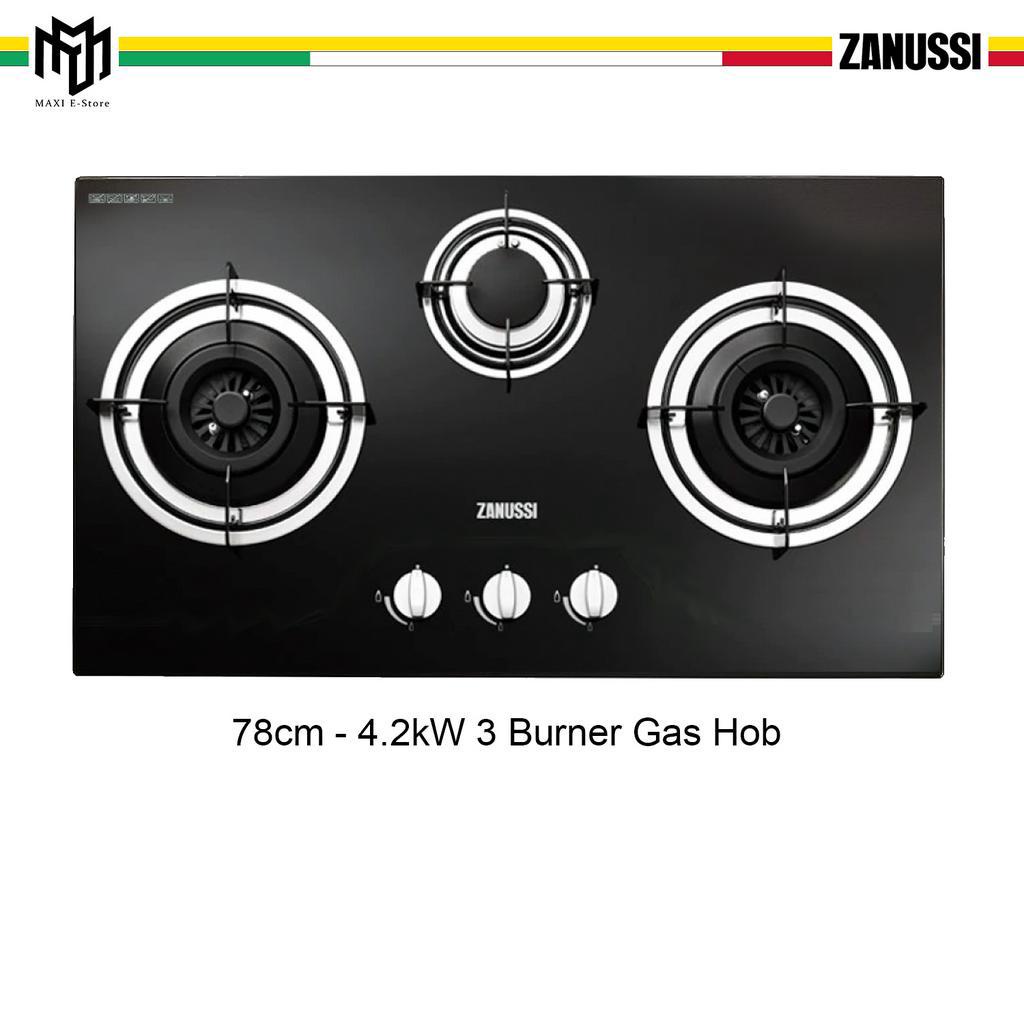 [SHOWROOM DISPLAY CLEARANCE] Zanussi Built in Gas Hob Cast Iron (78 cm