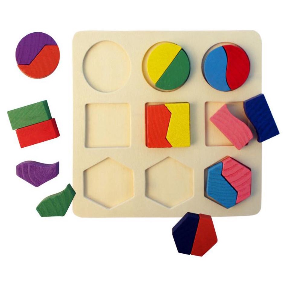 [𝐏𝐑𝐎𝐌𝐎]🔥[𝐑𝐄𝐀𝐃𝐘 𝐒𝐓𝐎𝐂𝐊] 🔥Educational Preschool Wooden Blocks Shape Color ...