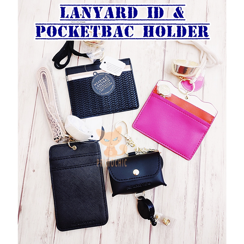 Bath & Body Works Lanyard ID Card Case & Pocketbac Holder Shopee Malaysia