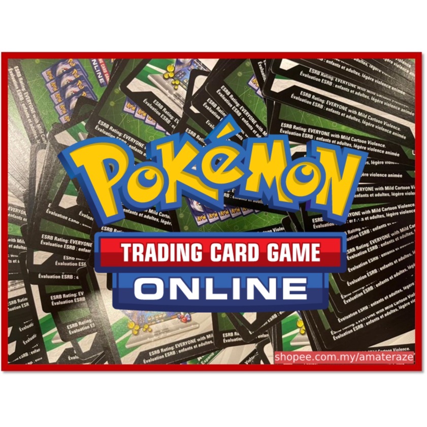 PTCGO Pokemon TCG Online Code Cards / Pokemon Trading Card Game Online Code Cards Shopee