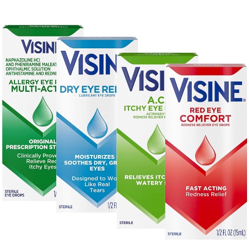 Visine Allergy Eye Relief MultiAction Antihistamine & Redness Reliever