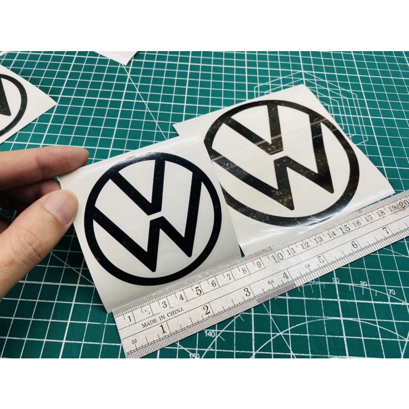 Volkswagen LOGO Sticker (x2pcs) PREMIUM QUALITY