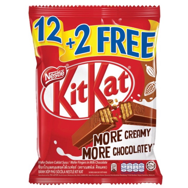 KitKat cocoa content upped 13% in sugar reduction push