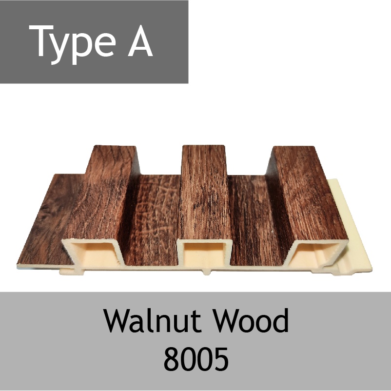 Wall Fluted Panel / Wall Art 3D / Shilap / Ceiling Panel / Siling Kayu ...