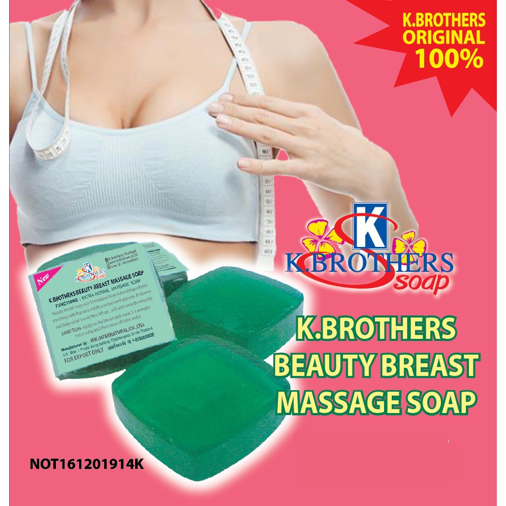 100% Authentic】KBrothers Beauty Breast Massage Soap 30g