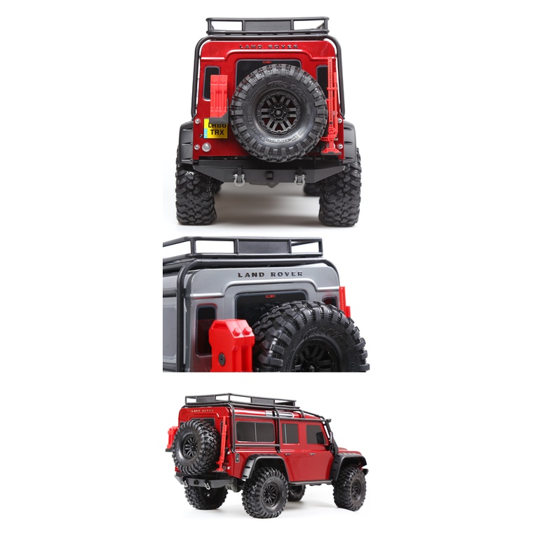 RC Car GRC Traxxasrc LAND ROVER DEFENDER Metallic Vehicle Logo Labeling ...