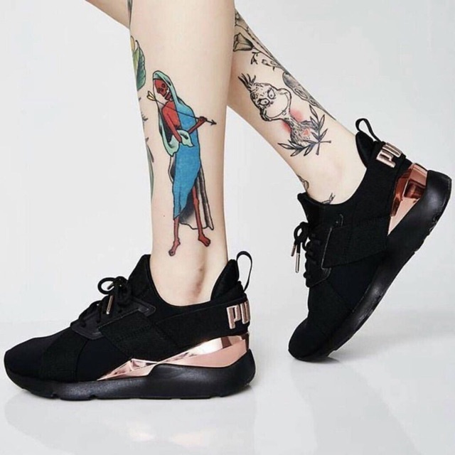 Puma muse metal rose gold best sale