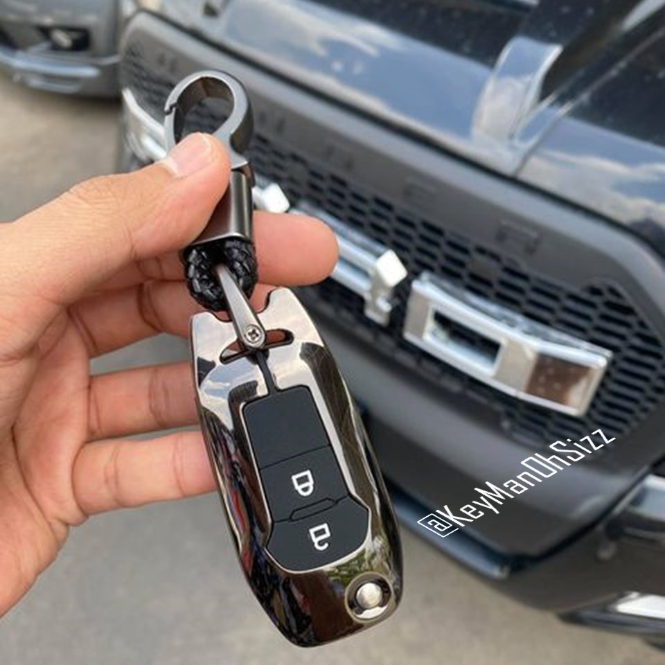 Ford Ranger Car Key Metal Case FX4 2020 Hard XLT Wildtrak 2015-18 2 3 ...