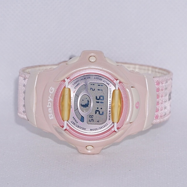 Casio Baby G BGR 210 Animation Pink watch Cloth band version