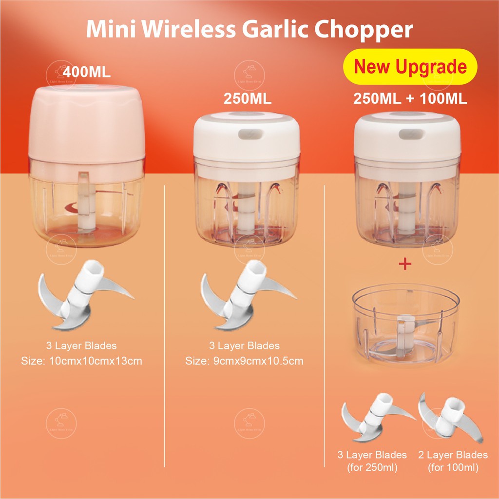 Garlic Chopper blender mini Blender Onion Chopper Electric chopper