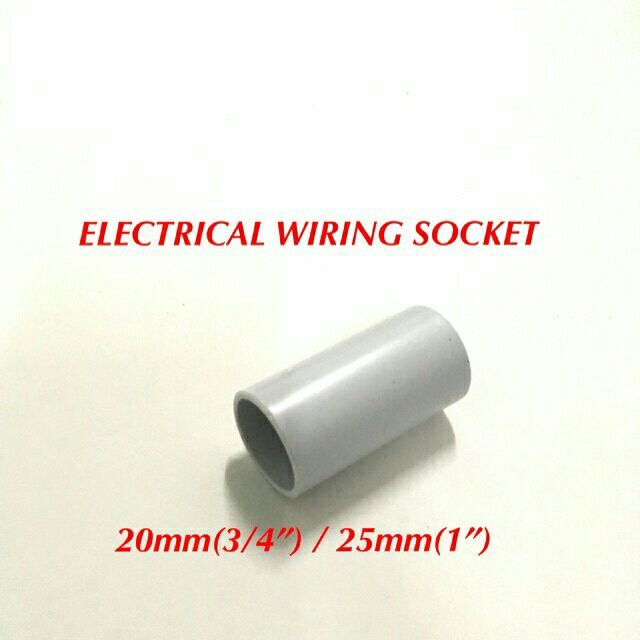 Pvc wiring socket (100pcs) | Shopee Malaysia
