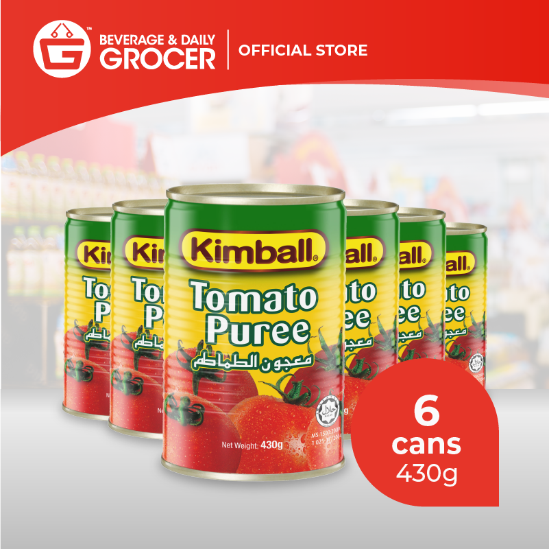 Kimball Tomato Puree 430g 6 X 430g 6 Cans Shopee Malaysia 5355