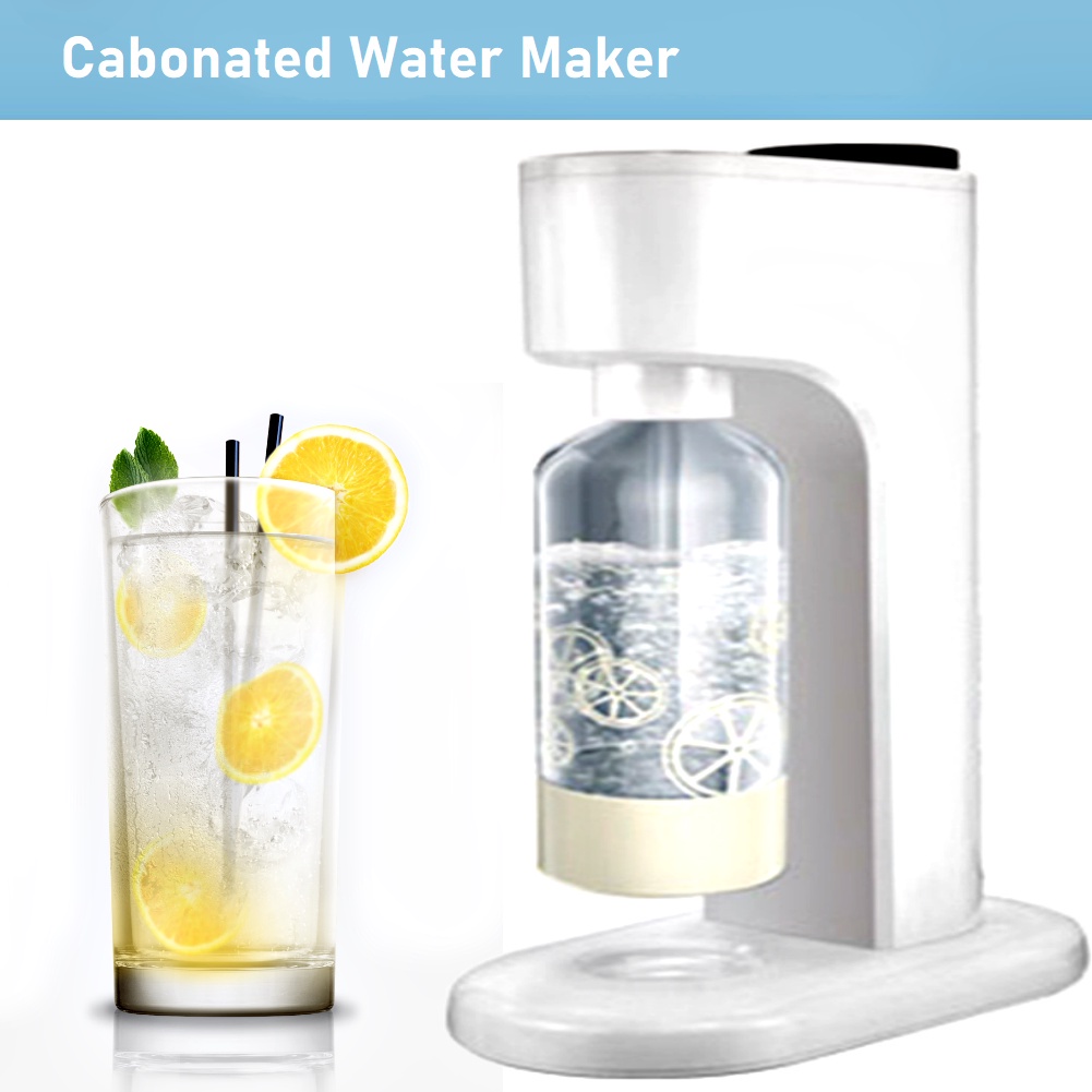 Water Soda Maker Sparkling CO2 Carbonated Drink Bubble Beverage Seltzer ...