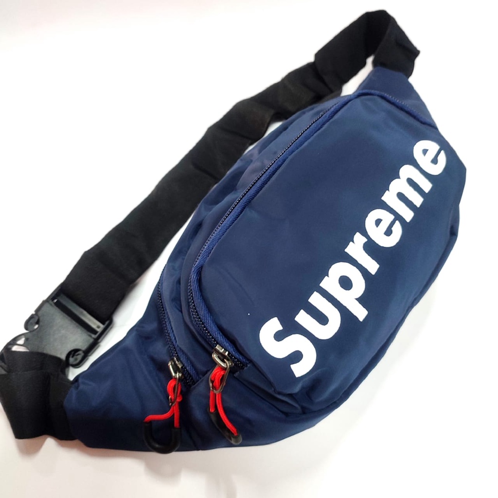 [Ready Stock] Men Waist Bag Nylon Waterproof Pouch Bag Beg Pinggang Lelaki Supreme Beg Murah Offer (