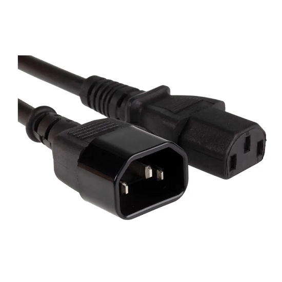 ASAP Technology UL IEC C14 to C13 Computer PDU 1.0mm2 17AWG Power Cord ...