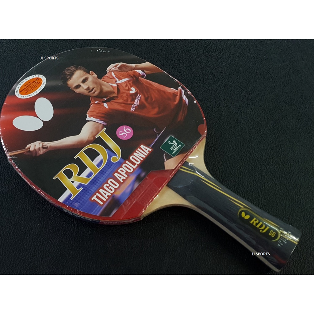 Butterfly RDJ-S6 FL Shakehand Table Tennis Racket Ping Pong Bat ...