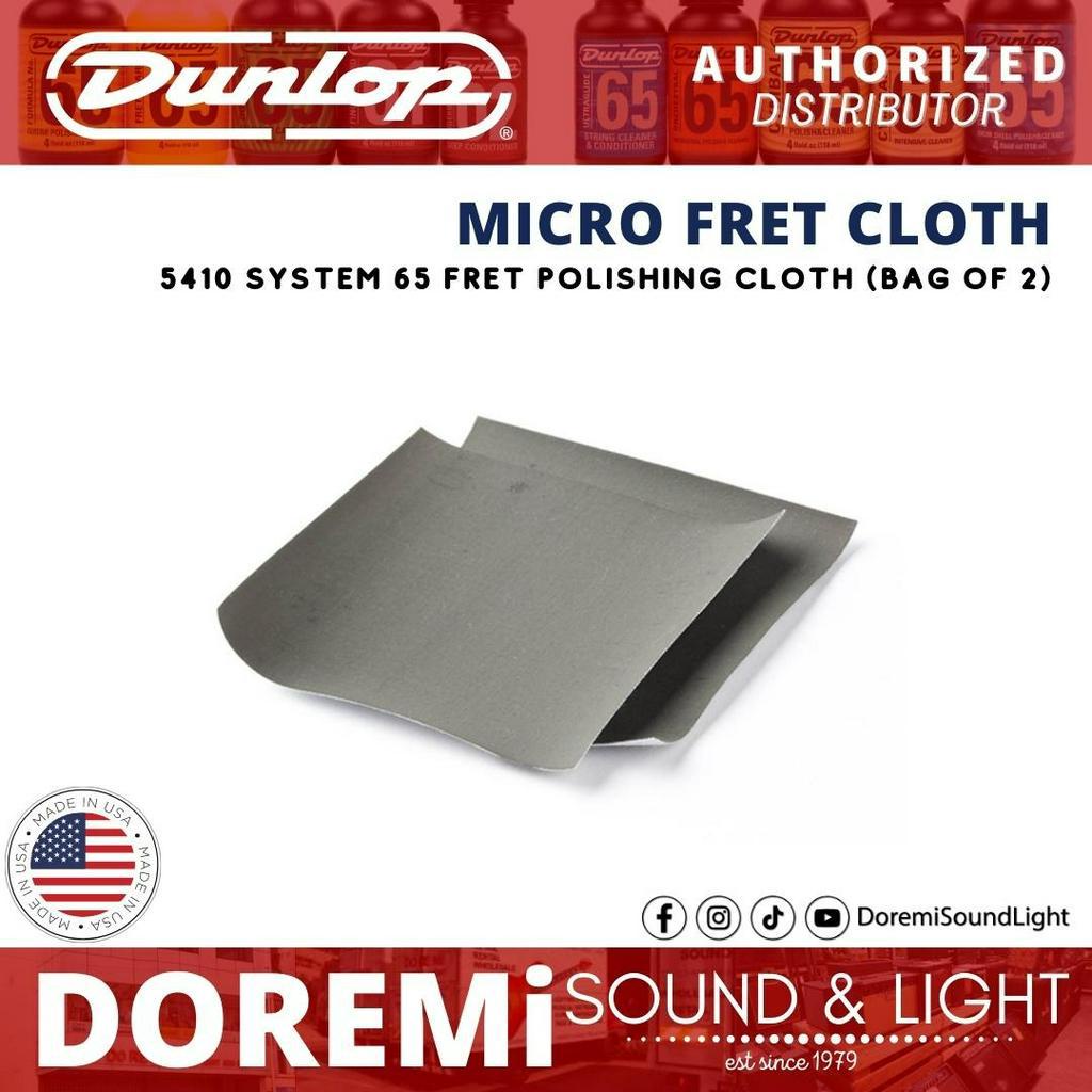 Panno Microfiber DUNLOP System 65 - Per Pulizia Tasti Chitarra E Basso, Rimuove Ossidazione - Foto 3