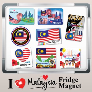 [SALE] I LOVE MALAYSIA Fridge Magnet Hari Kebangsaan Merdeka MALAYSIA ...