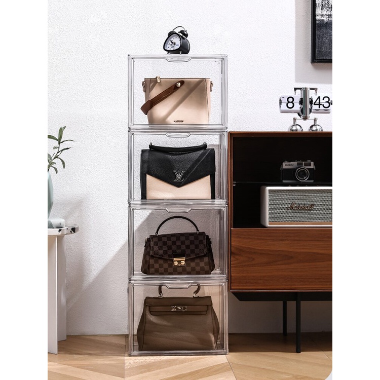 Multi Storage Favorites Bag Transparent DustProof Display