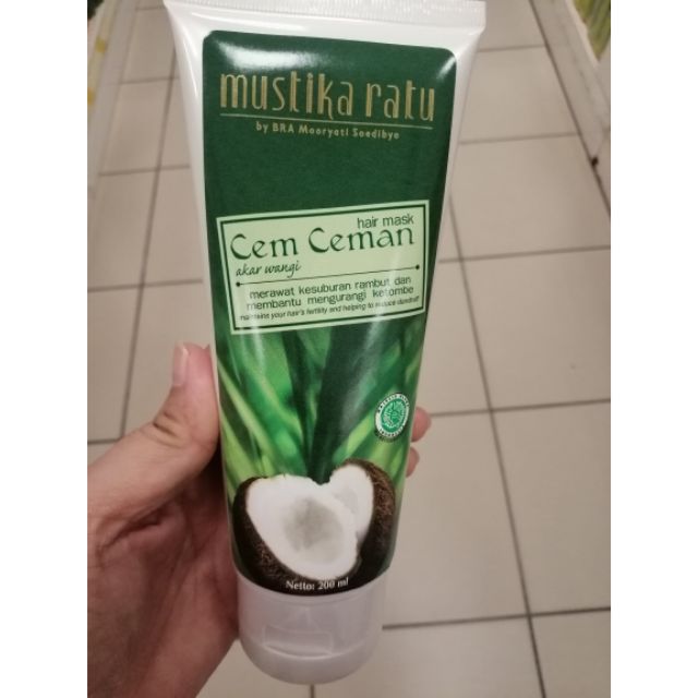 HAIR MASK CEM CEMAN 💯 MUSTIKA RATU | Shopee Malaysia