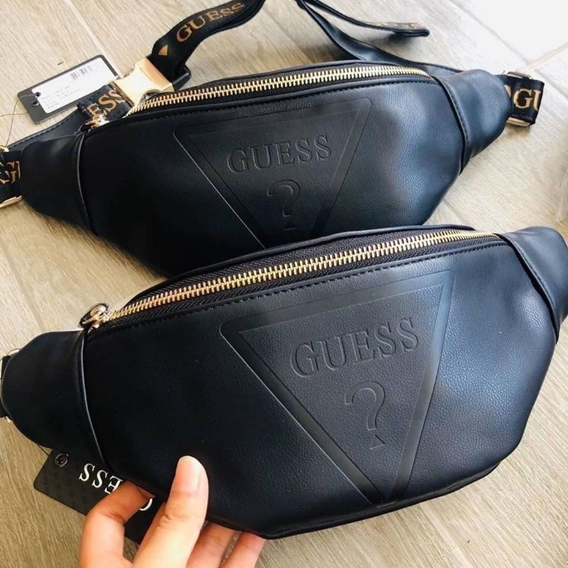 Black guess hotsell fanny pack