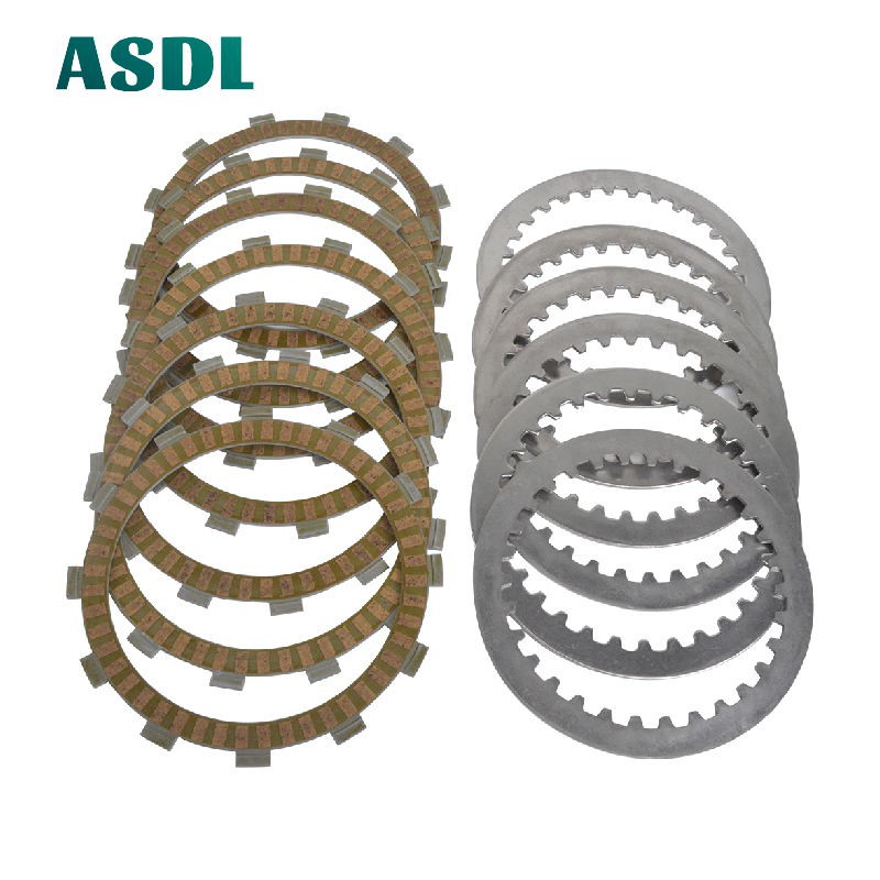 ASDL 13pcs Motorcycle Clutch Plate for Kawasaki KLE650 Versys ER6 650