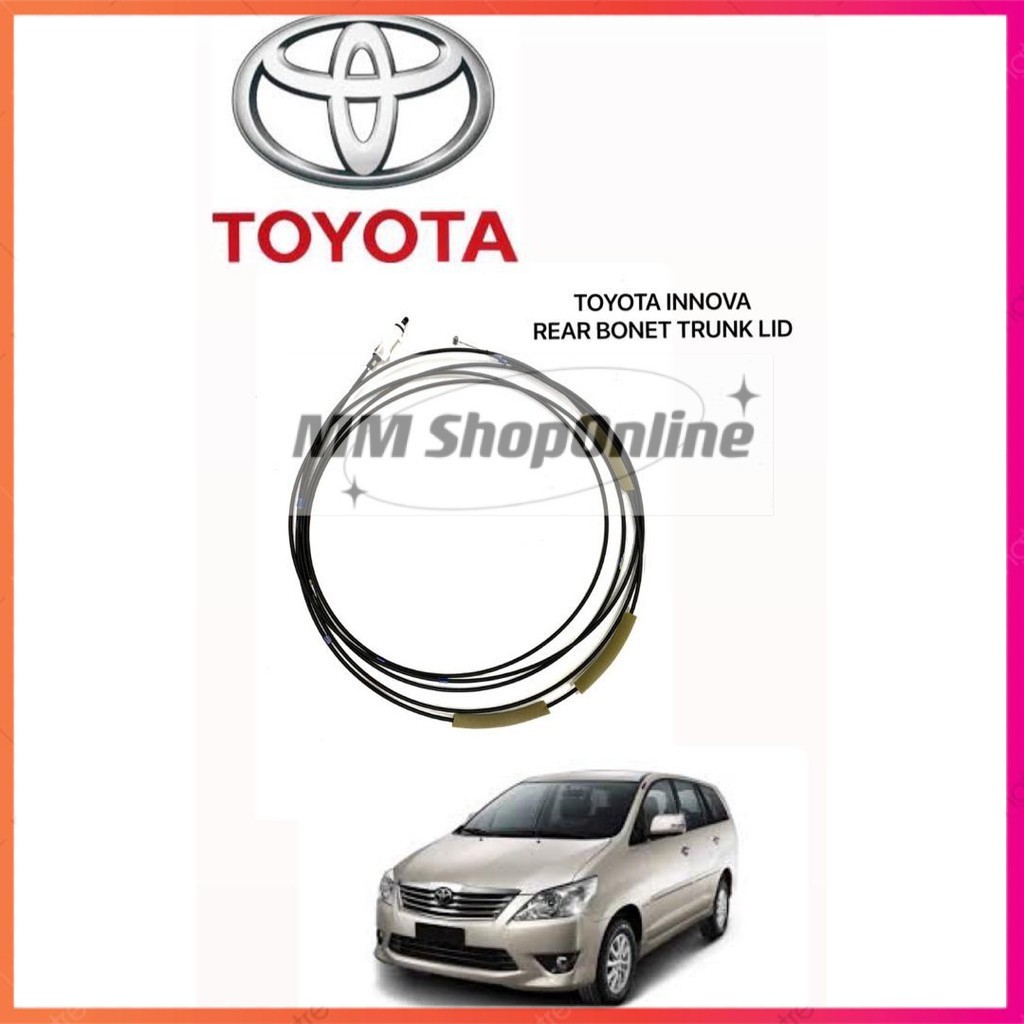 TOYOTA INNOVA REAR BONET TRUNK LID CABLE (ORI) | Shopee Malaysia