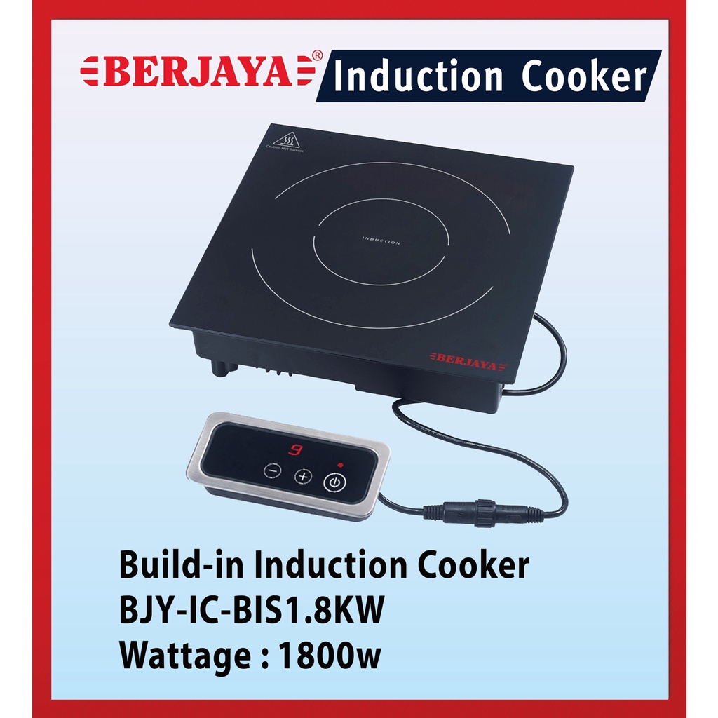 Berjaya Commercial Built In Induction Cooker 1800W BJY IC BIS1 8KW   B526e7e39c931195df2ef29bdb40db40