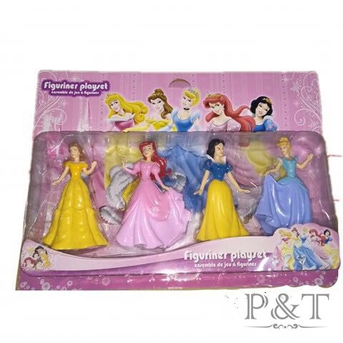 P&T Princess Figurer Playset 4in 1 | Shopee Malaysia