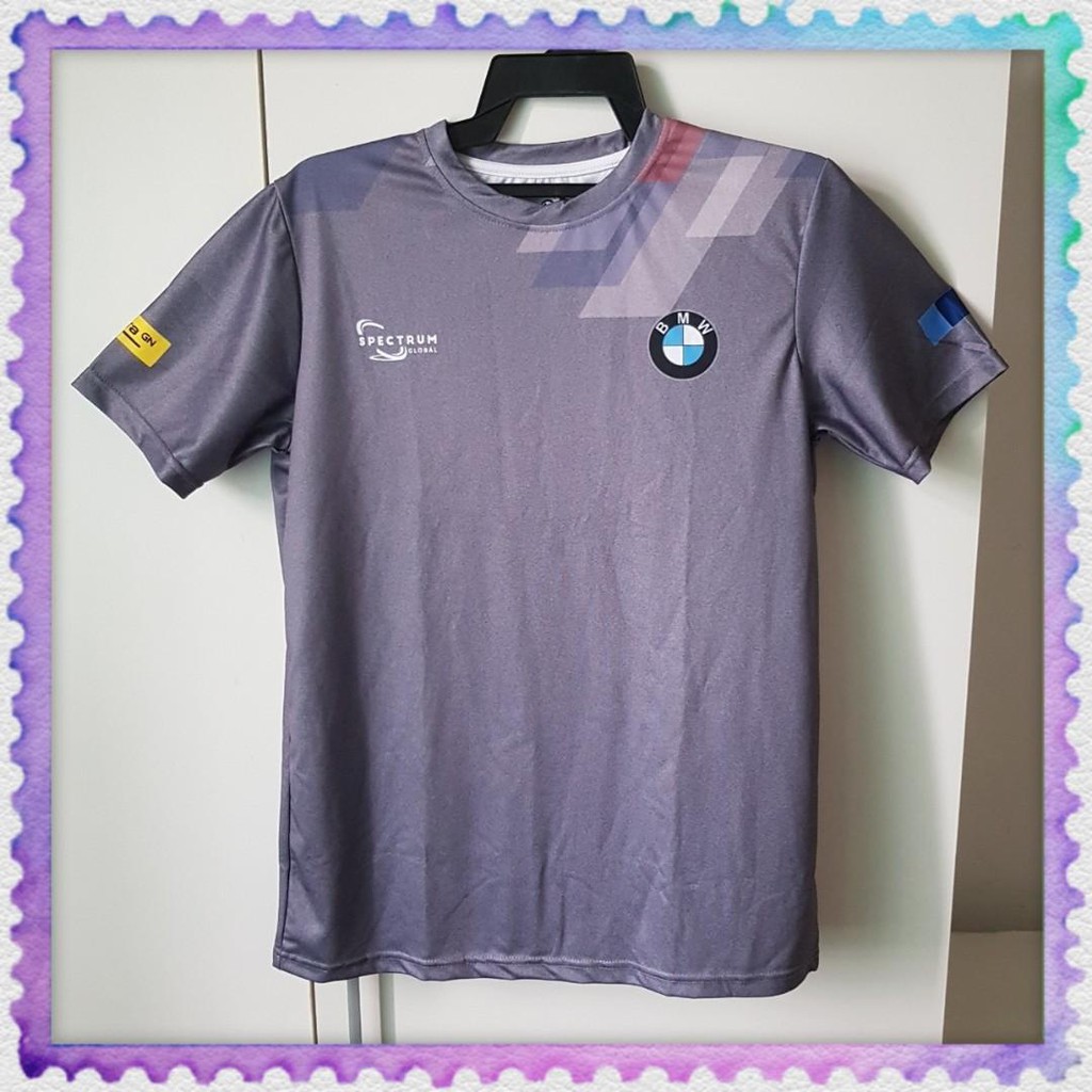 Auto Bavaria Performance Run Series Marathon BMW Spectrum Global Car Running Tee Sport T shirt Shirt Unisex Grey Shopee Malaysia