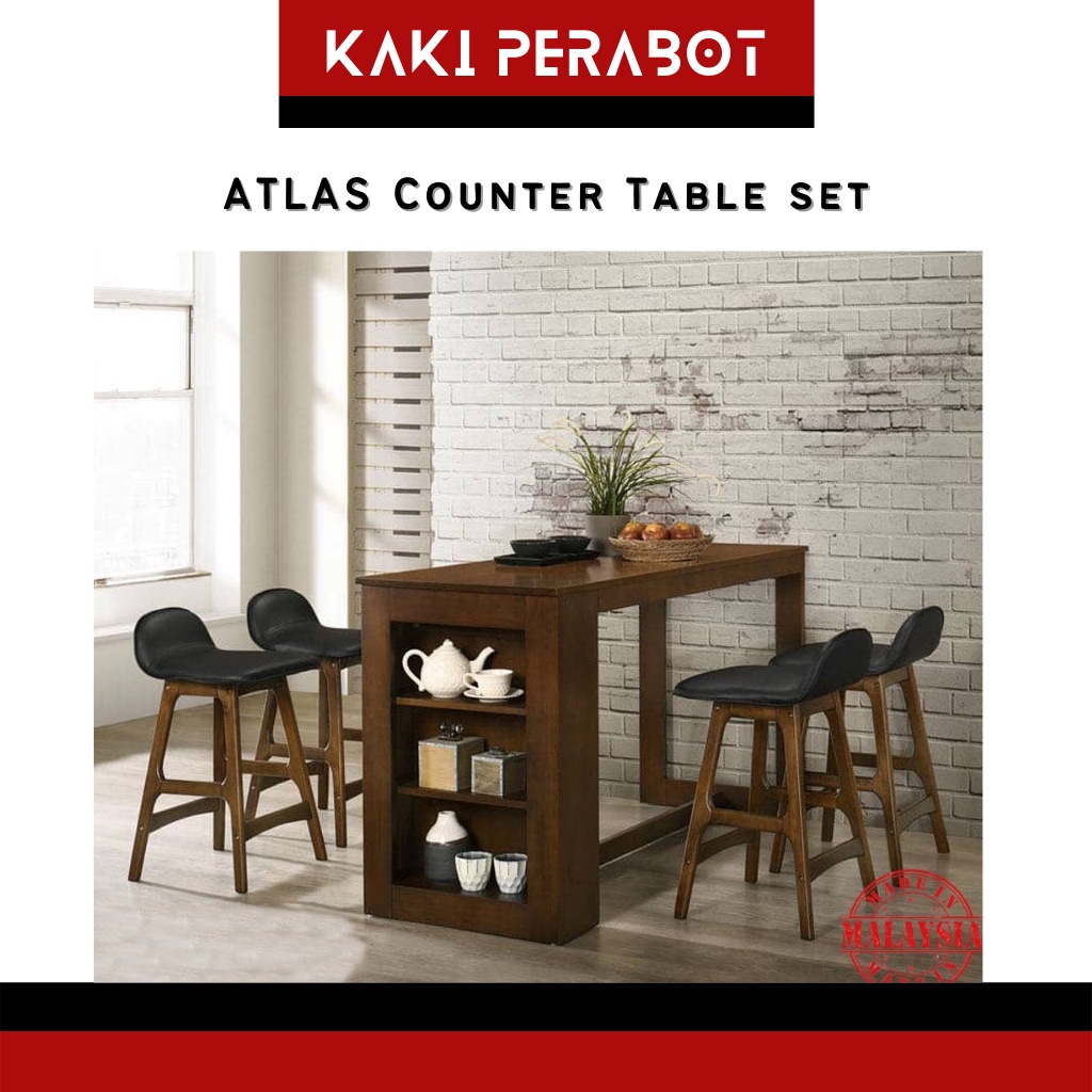 KP ATLAS Counter Table Set Bar Table Set Bar Chair Set Bar Set Dining