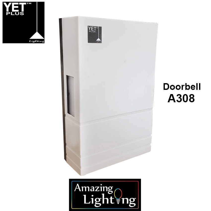 YET Doorbell Mechanical Ding Dong Wired Door Bell / Door Chime / Loceng