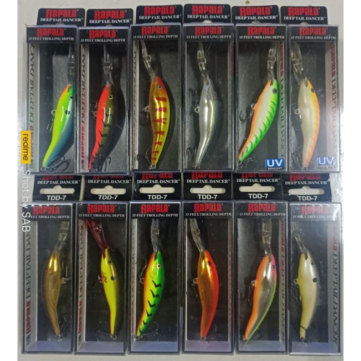 🇲🇾 RAPALA DEEP TAIL DANCER TDD-7 TDD-9 ORIGINAL ITEM # HOT ITEM READY ...